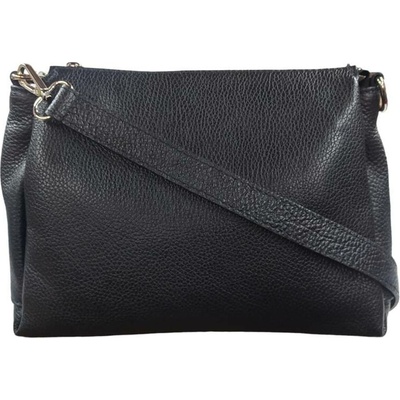 Vera Pelle dámská kožená crossbody kabelka 8799 kuze D28 černá