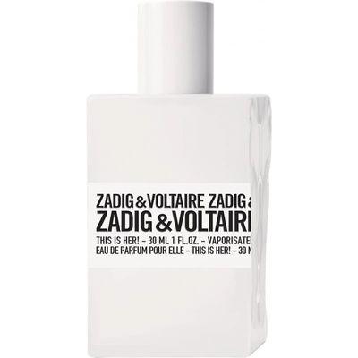 Zadig & Voltaire This Is Her! parfumovaná voda dámska 30 ml plnitelný flakon