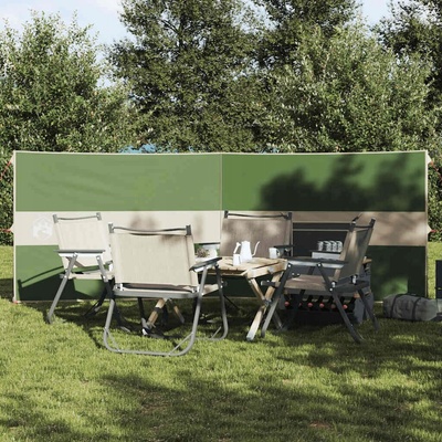 vidaXL paraván 4009651 zelený 344 cm x 1 m x 1 cm