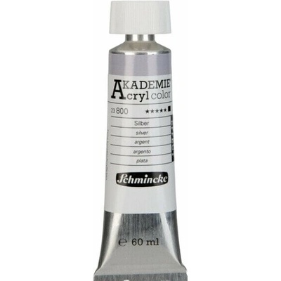 Schmincke Akademie akrylová farba 800 silver 60 ml