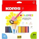 Pastelky Kores 93324 24 ks