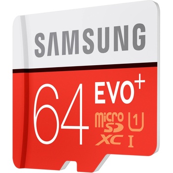 Samsung EVO+ microSDXC 64GB UHS-I U1 + adapter MB-MC64DA/EU