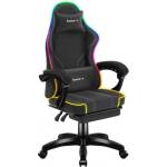 Huzaro Force 3.7 RGB геймърски стол черен (HZ-FORCE 3.7 RGB BLACK)