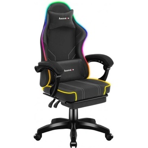 Huzaro Force 3.7 RGB геймърски стол черен (HZ-FORCE 3.7 RGB BLACK)