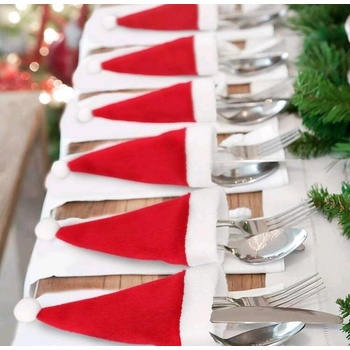 Image 1 of Коледен аксесоар - Червен - 4 бр в пакет