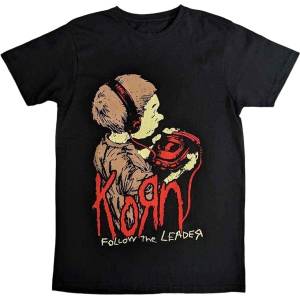 Korn Follow The Leader Back Print Black S Риза (KORNTS20MB01)