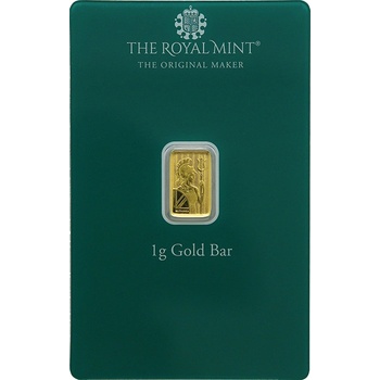 The Royal Mint Merry Christmas zlatá tehlička 1 g