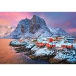 Clementoni - Puzzle Hamnøy Village - 500 piese