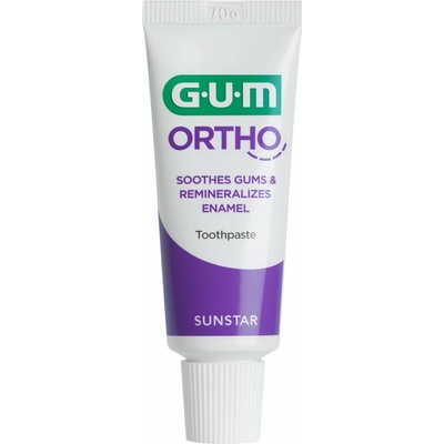 G.U.M Ortho zubní gel pro čištění zubů s rovnátky 12 ml – Hledejceny.cz