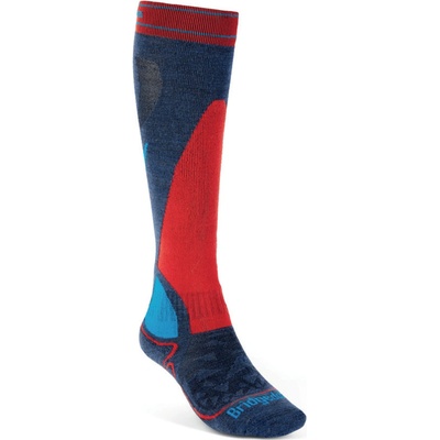 Bridgedale Ski Junior Racer denim/flame