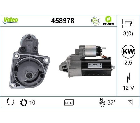 Startér VALEO 458978
