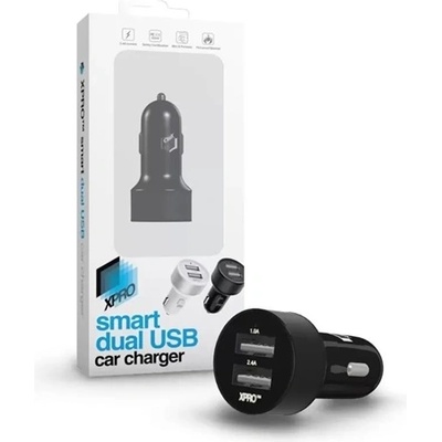 XPRO 115807 Smart Dual USB черно зарядно за кола (115807)