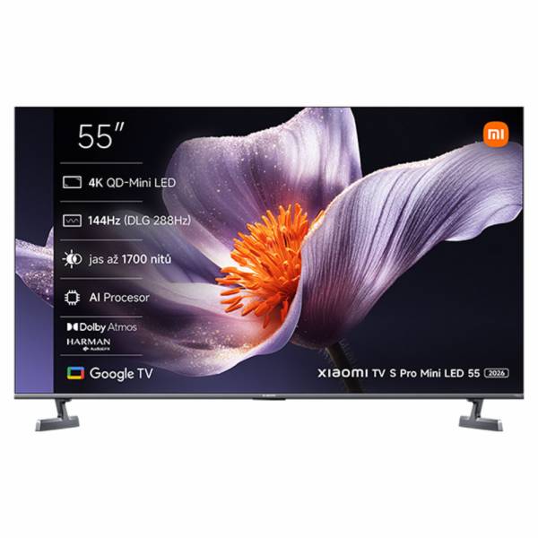 Xiaomi TV S Pro Mini LED 55 2026 od 15 811 Kč - Heureka.cz