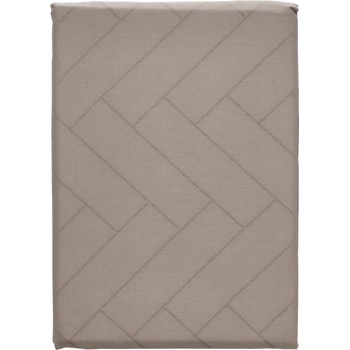 Södahl Покривка за маса Tiles Damask 180 см таупе (32266)