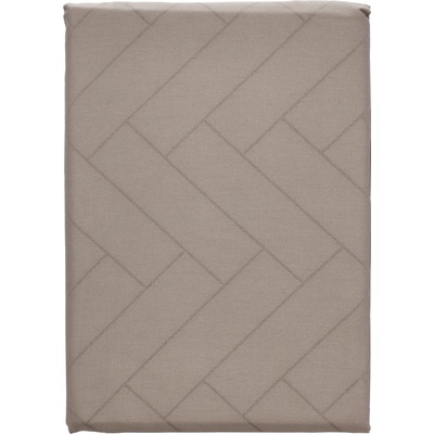 Södahl Покривка за маса Tiles Damask 180 см таупе (32266)