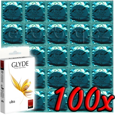 GLYDE Ultra - Premium Vegan Condoms 100 pack