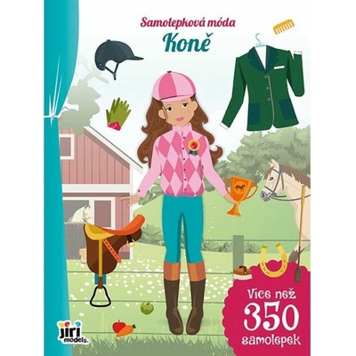 Jiri Models samolepková móda koně 4170-0