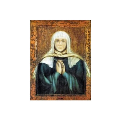 Sv. Ludmila (ikona 278) Rozměry cm: C - 16x20cm