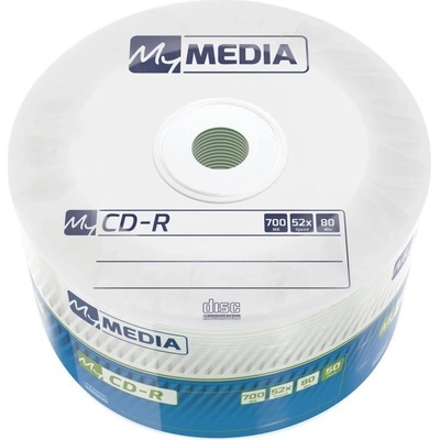 MyMedia CD-R 700MB 52x, 50ks