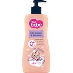 Teo Bebe Шампоан за коса и тяло Tео Bebe - Лавандула и пребиотик, 400 ml - baby