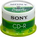 Sony CD-R 700MB 48x, spindle, 50ks (50CDQ80SP)