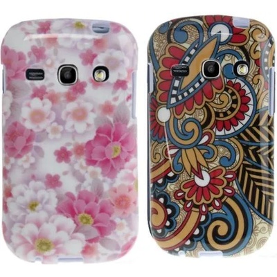 Samsung Galaxy Fame S6810 Flora Силиконов Калъф + Протектор