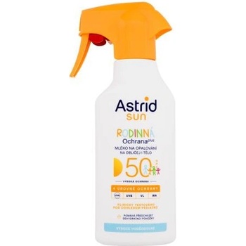 Garnier Ambre Solaire Kids Sensitive Advanced Spray SPF50+ vodeodolný opaľovací prípravok na telo 270 ml