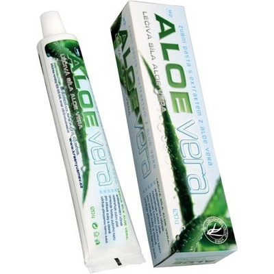 White Pearl Zubní pasta Aloe vera 120 g