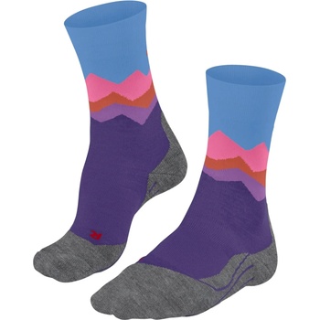 Falke Дамски туристически чорапи Falke Women's TK2 Crest Walking socks - Purple - размер 41/42 (EU) (201-3030-2014)