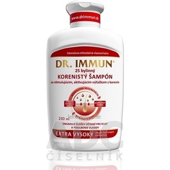 Dr. Immun Korenistý šampón 25 bylinný 250 ml