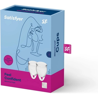 Satisfyer Feel Confident transparentní sada 2 15 ml + 20 ml