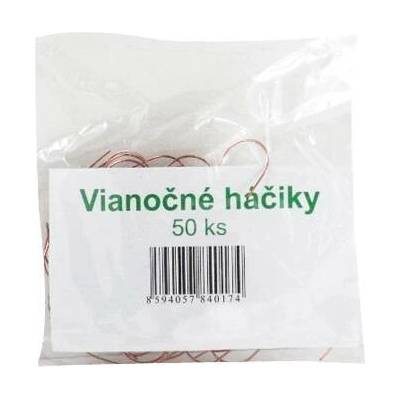 KOOPMAN TUBA Vánoční háčky měděné sada 50 ks