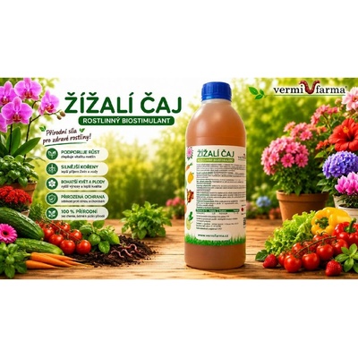 Vermifarma Žížalí čaj 1 litr