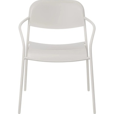 Blomus Zahradní židle s područkami YUA světle šedá 1