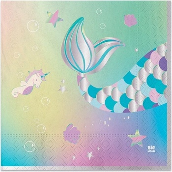 Big Party Парти Салфетки "Mermaid