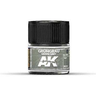 AK Real Colors Grüngrau Green Grey RAL 7009 Modern 10 ml.