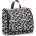 Reisenthel Toiletbag несесер XL, сив, с принт леопард (WO7080)
