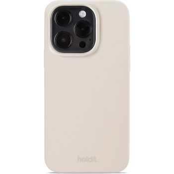 Image 1 of Holdit Калъф Holdit - Silicone, iPhone 15 Pro, светлобежов (7330985159947)