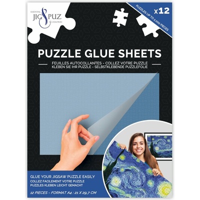 JIG&PUZ Lepicí fólie na puzzle pro 2000 dílků