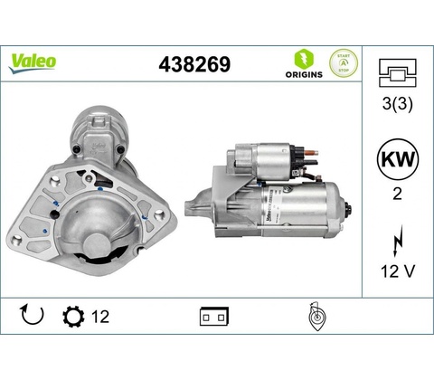 Startér VALEO 438269