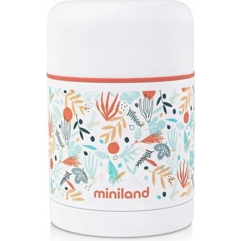 Miniland Termo nádoba potravinářská termoska vanilka 600 ml