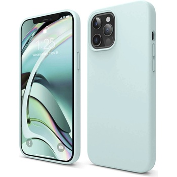 elago Soft Silicone Case - силиконов (TPU) калъф за iPhone 12 Pro Max (зелен)