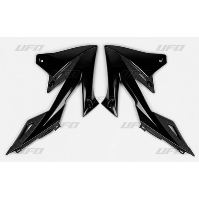 UFO kryty chladiče SUZUKI RMZ 250 19-23, RMZ 450 18-23 barva černá