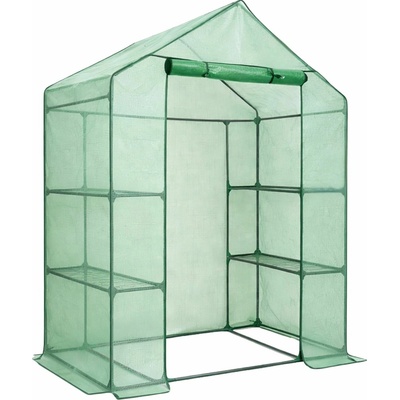 Ak furniture Zahradní fóliovník SOMA 143x73x195 cm zelený