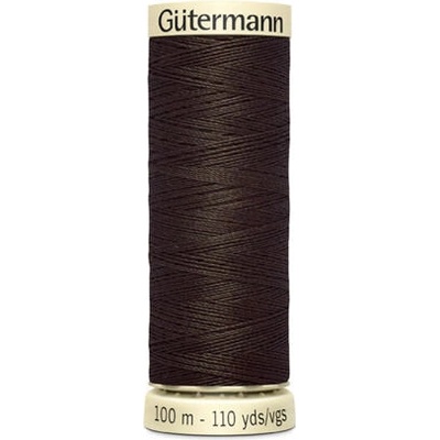 Nit PES Gütermann 100 (100m) - univerzální barva 780 - hnědá