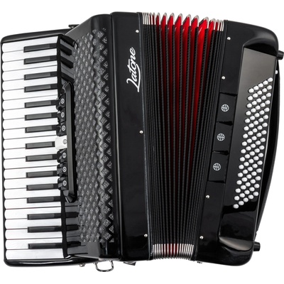 Latone MasterChord 37K 80B Пиано акордеон Black (AR-137K80BS-BK)
