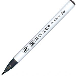 ZIG Clean Color писалка с четка 910 Топло сиво 6 (RB-6000AT-910)