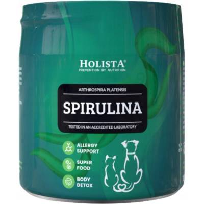 Holista Spirulina doplňky stravy pro psy a kočky 100 g