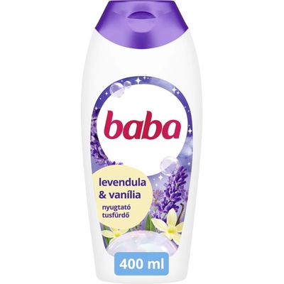 Baba Душ гел Baba Лавандула и Ванилия 400ml + Подарък Baba Pancsimesék книжка за занимания - на унгарски език (Baba Pancsimesék Foglalkozató füzet) (62749313)
