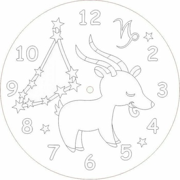 Radost v písku 2506 Пясъкоструйни изображения Козирог (2506-RADOST)